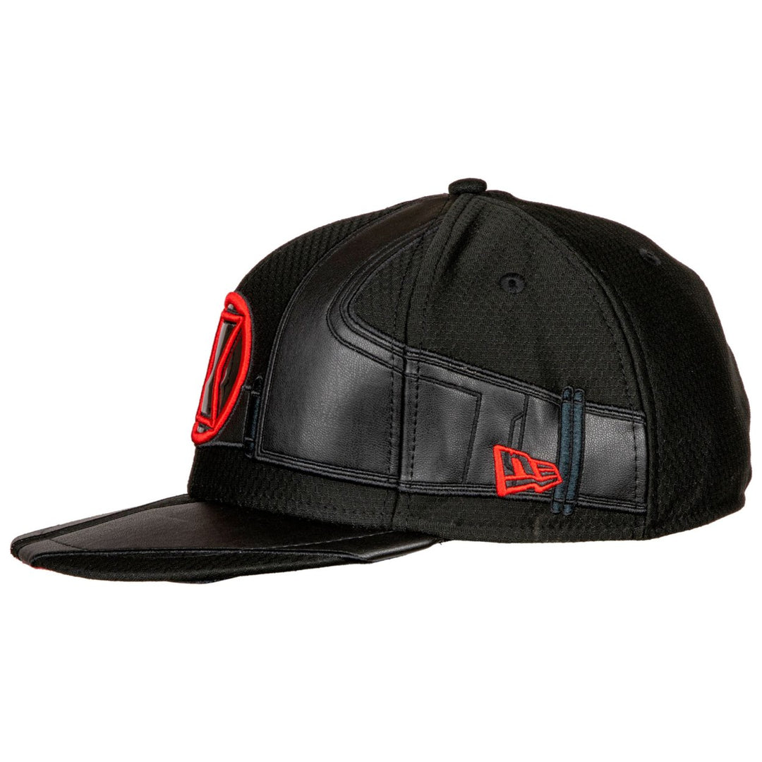 Black Widow Movie Character Armor 59Fifty Fitted Era Hat Image 3