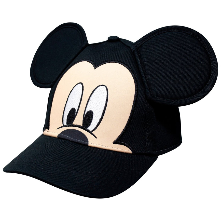 Mickey Mouse Face and Ears Youth Sized Adjustable Hat Image 1