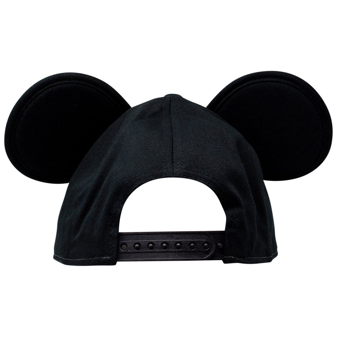 Mickey Mouse Face and Ears Youth Sized Adjustable Hat Image 4