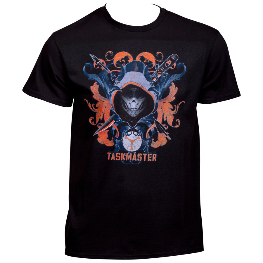 The Taskmaster Crossed Weapons Black Widow Movie T-Shirt Image 1