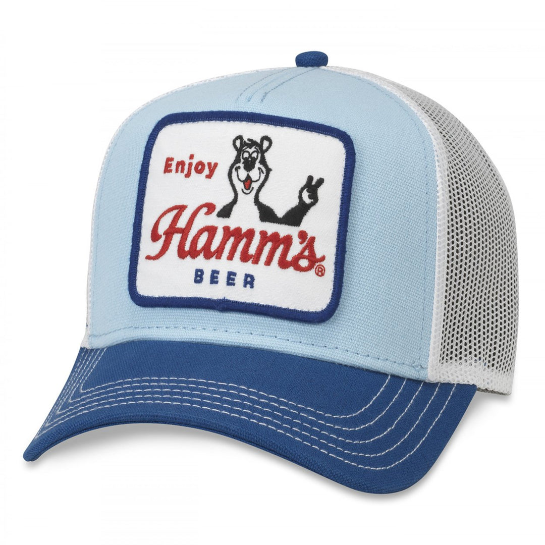 Hamms Bear Patch Trucker Hat by American Needle Image 1