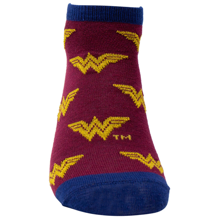 Wonder Woman 1984 Movie Shorties Womens 2-Pack Socks Image 3