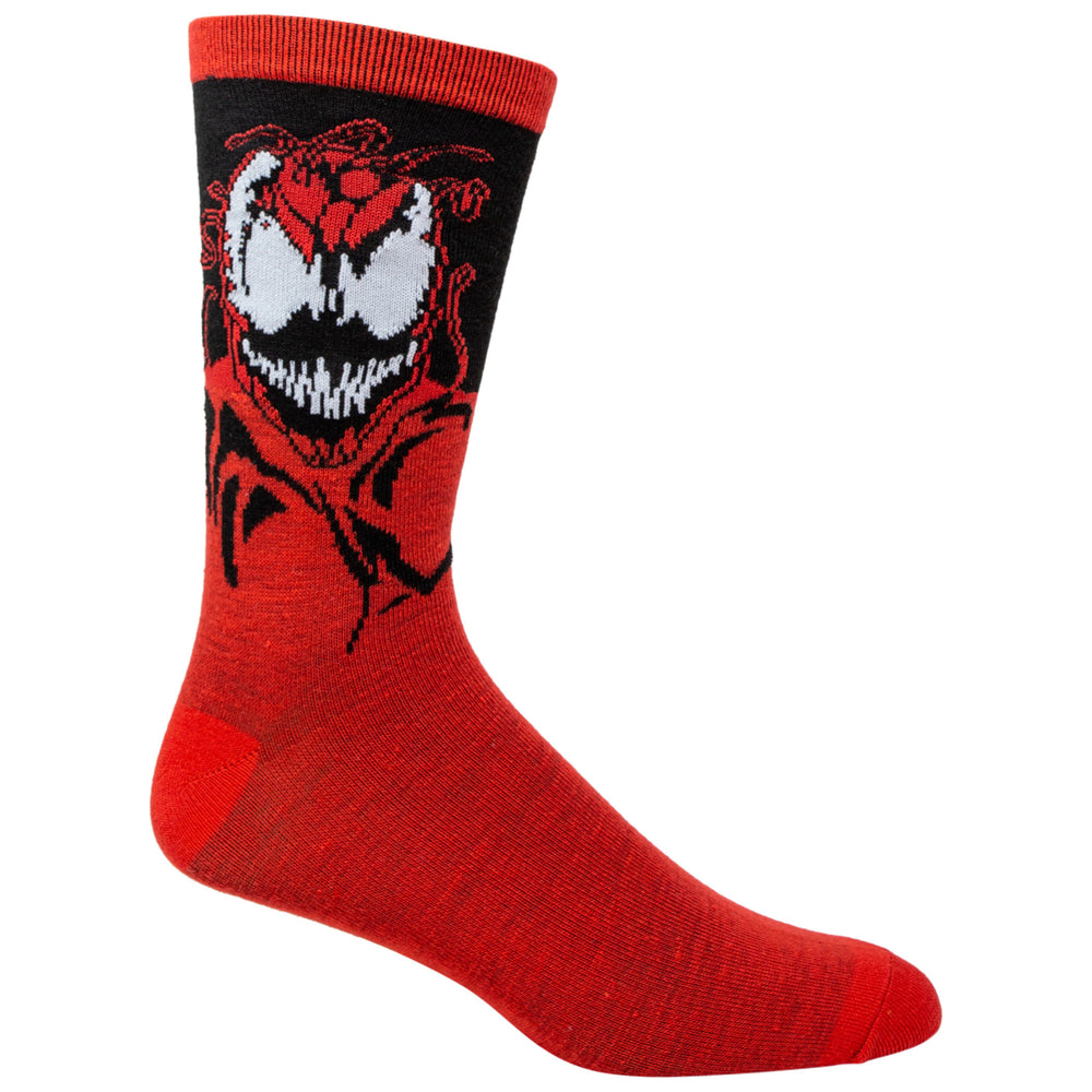 Spider-Man Venom Maximum Carnage Crew Socks Image 2