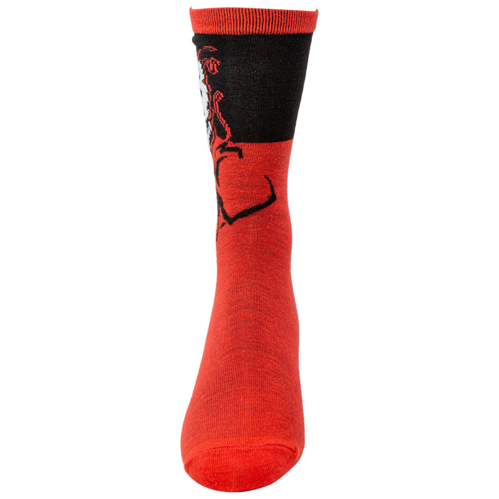 Spider-Man Venom Maximum Carnage Crew Socks Image 3