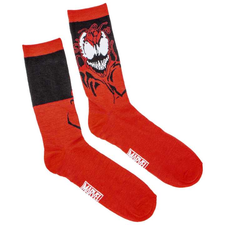 Spider-Man Venom Maximum Carnage Crew Socks Image 4