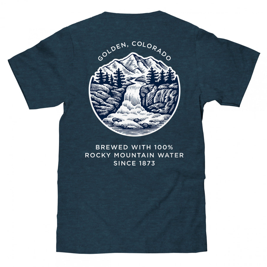 Coors Banquet Denim Colored T-Shirt Image 1