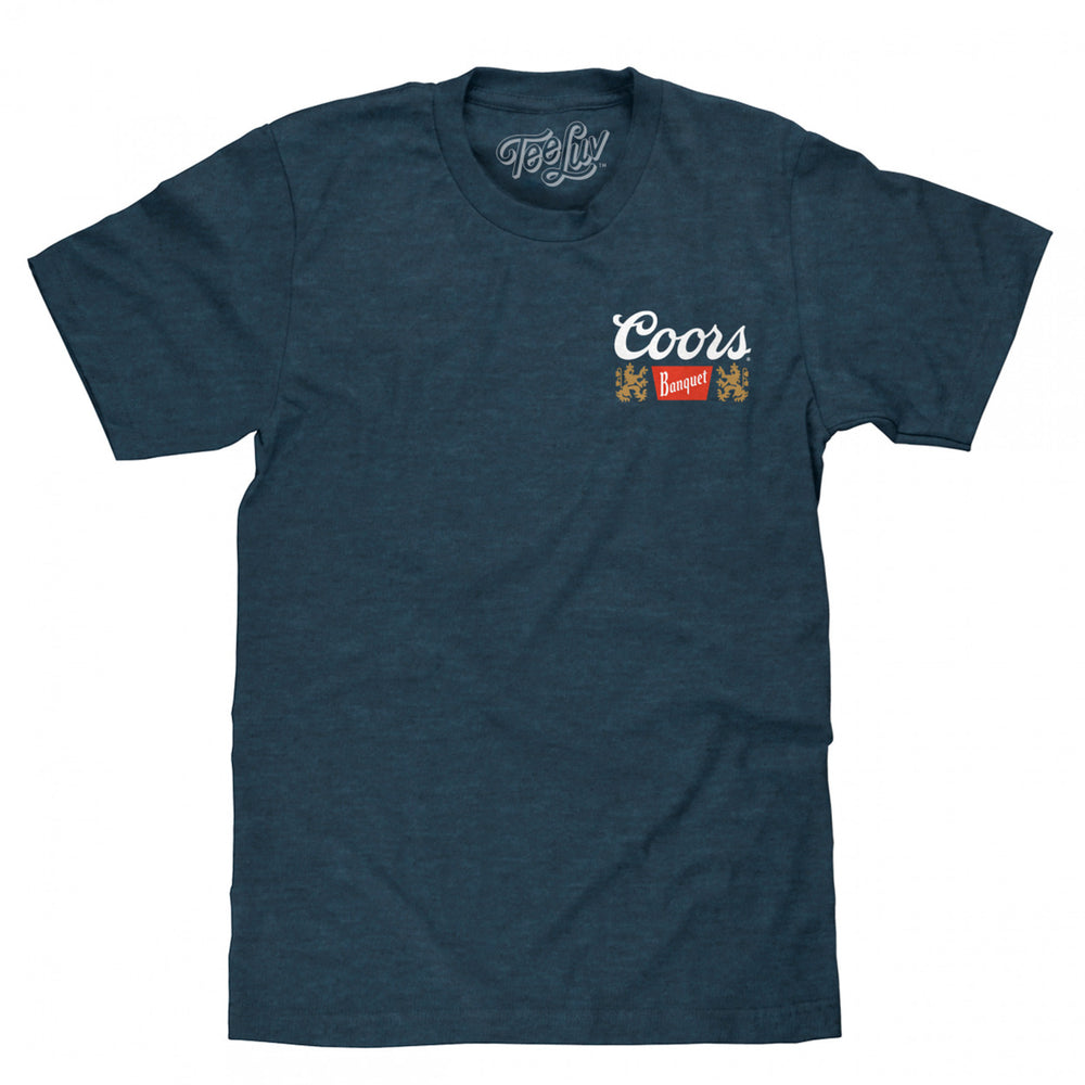 Coors Banquet Denim Colored T-Shirt Image 2