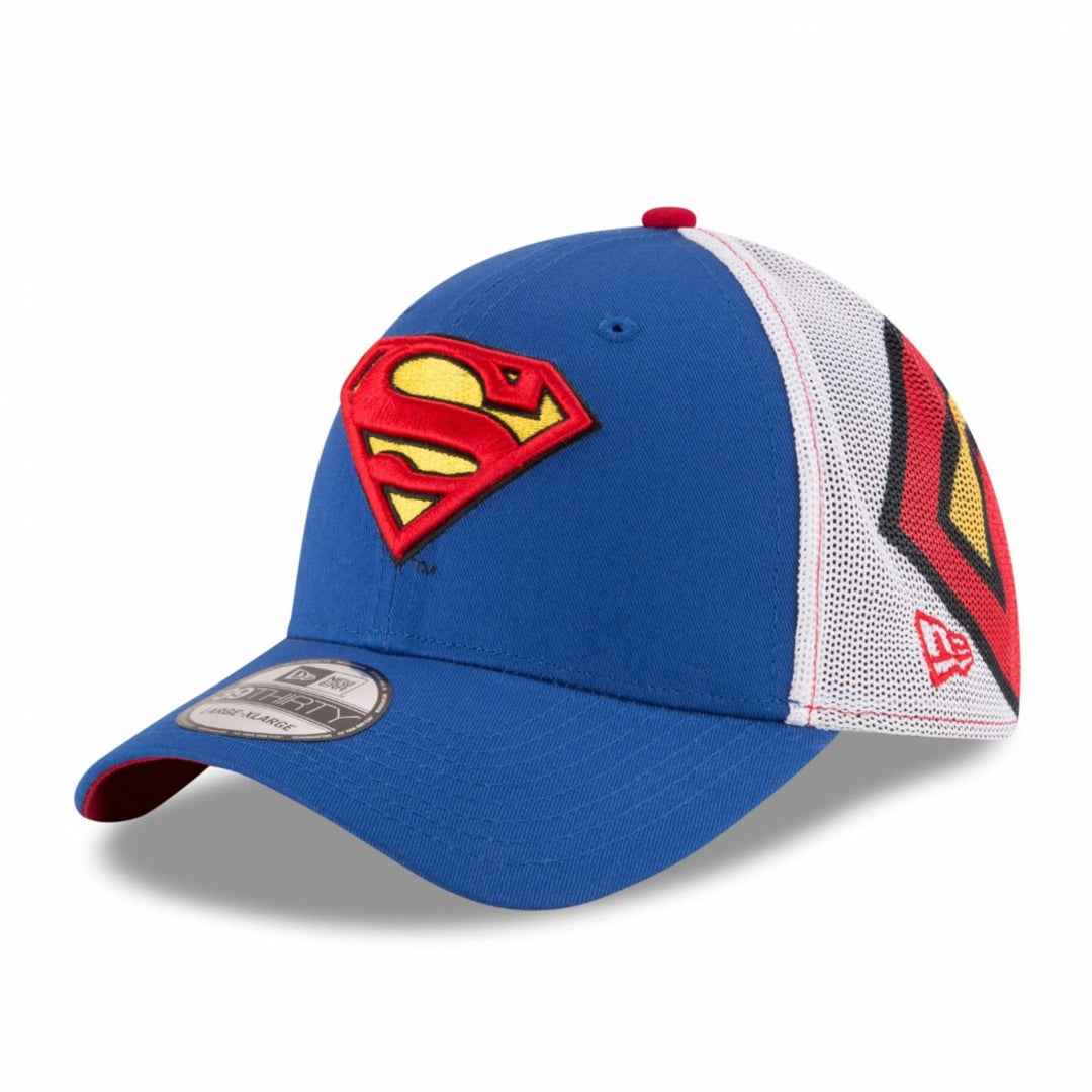 Superman Wrapped Symbol Era 39Thirty Fitted Hat Image 1