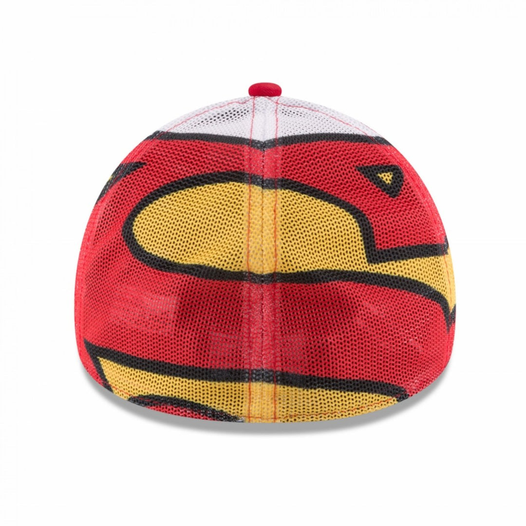 Superman Wrapped Symbol Era 39Thirty Fitted Hat Image 3