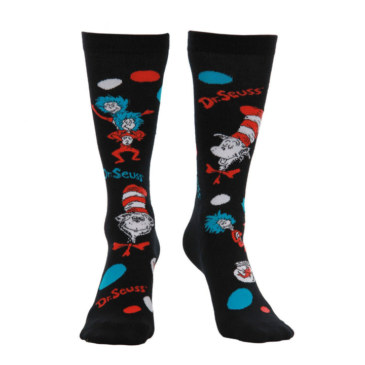 Dr Seuss Cat In The Hat Socks Image 1
