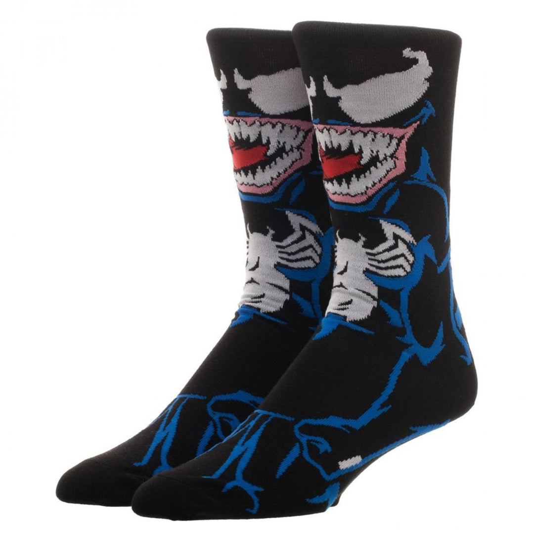 Marvel Venom 360 Character Crew Socks Image 1