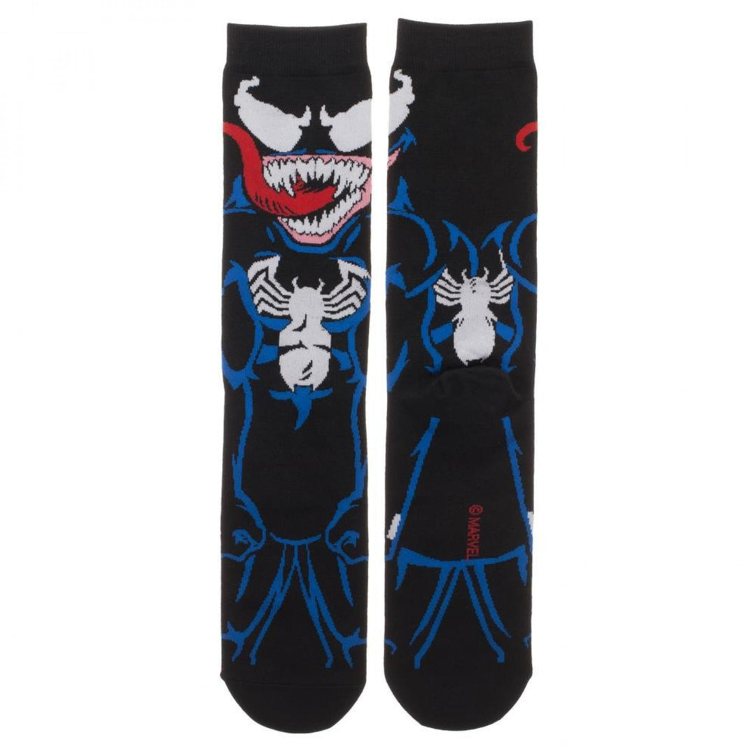 Marvel Venom 360 Character Crew Socks Image 2