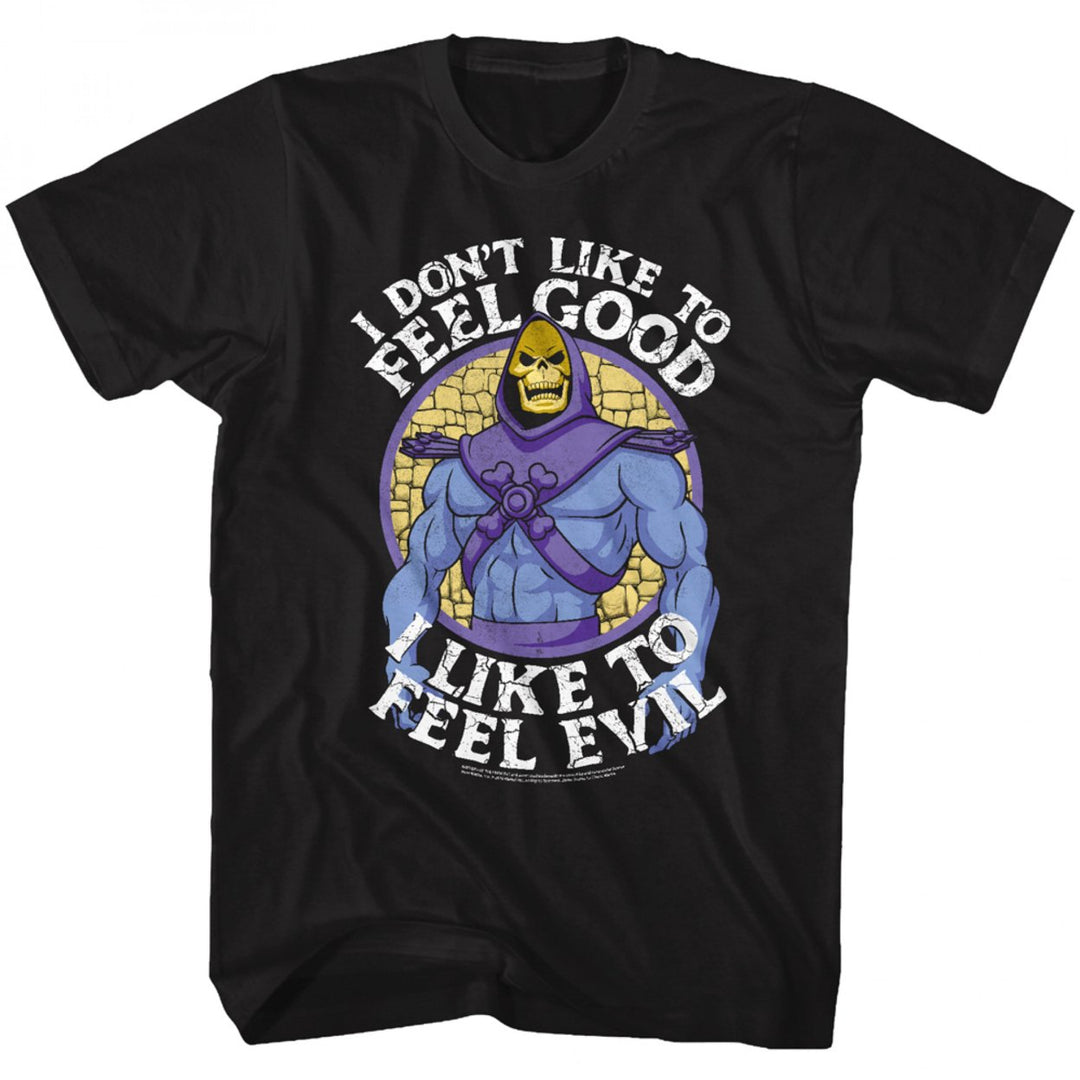 Masters of the Universe Skeletor Feel Evil T-Shirt Image 1