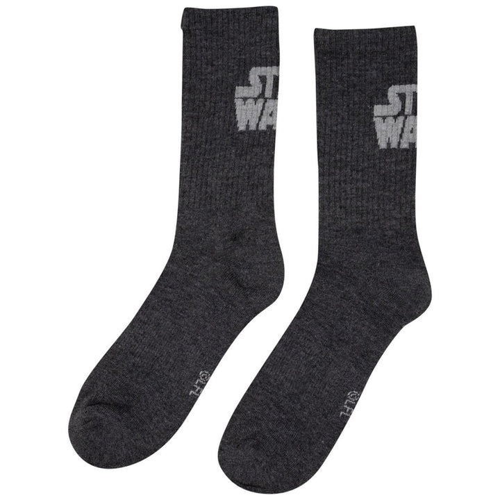 Star Wars Text Classic Mystery Crew Socks Image 4