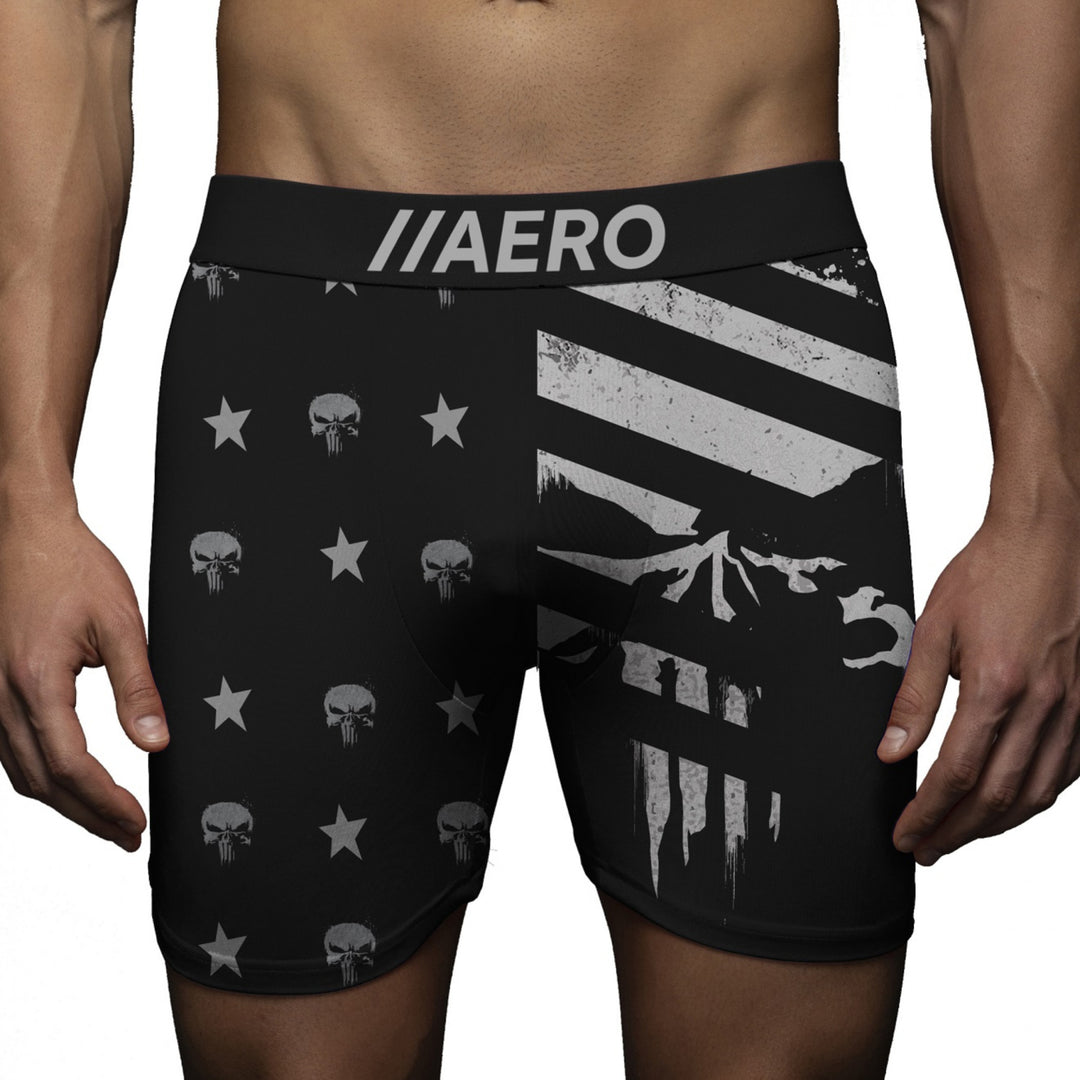 Punisher Americana Boxer Briefs Image 1