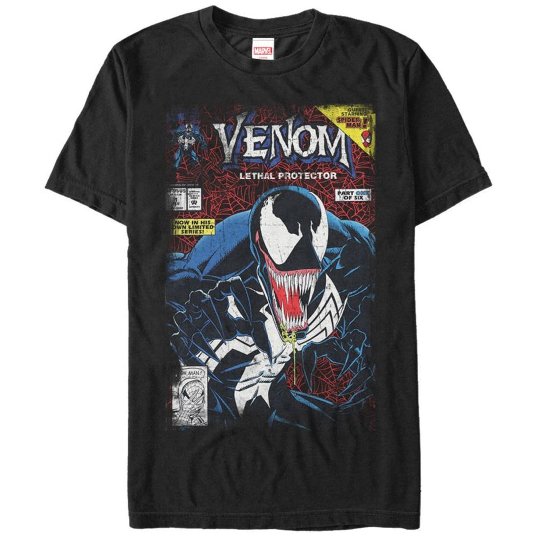 Venom Lethal Protector Comic Cover T-Shirt Image 1