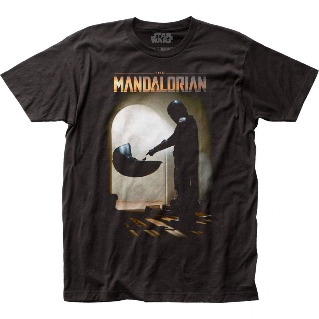 The Mandalorian Mando Meets The Child T-Shirt Image 1