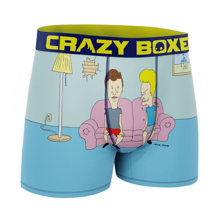 Beavis and Butthead MTV Couch Mens Boxer Briefs Shorts Image 4