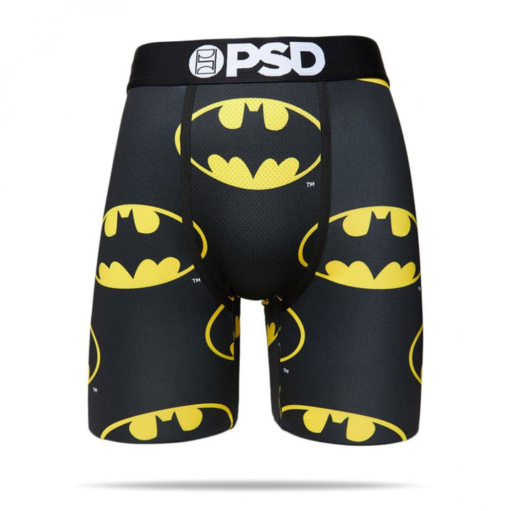 DC Comics Classic Batman Logo PSD Mens Boxer Briefs Image 1