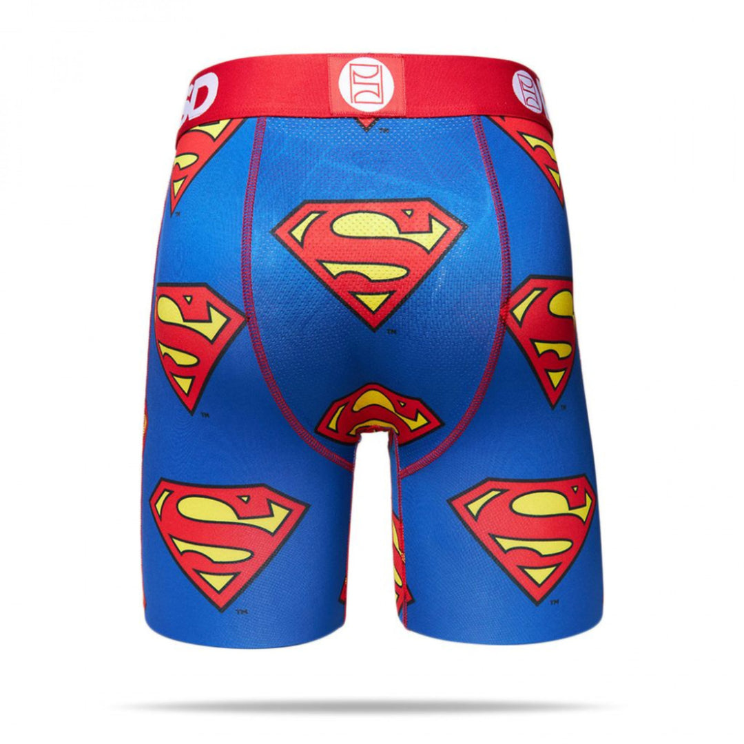 DC Comics Superman Logo PSD Mens Boxer Briefs Image 3