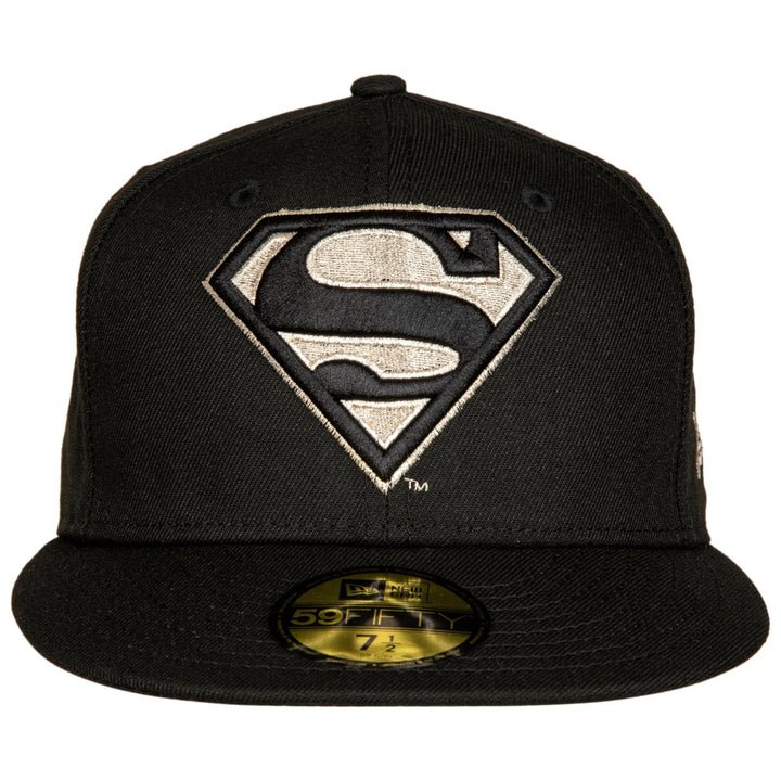 Superman Silver Symbol Era 59Fifty Fitted Hat Image 2