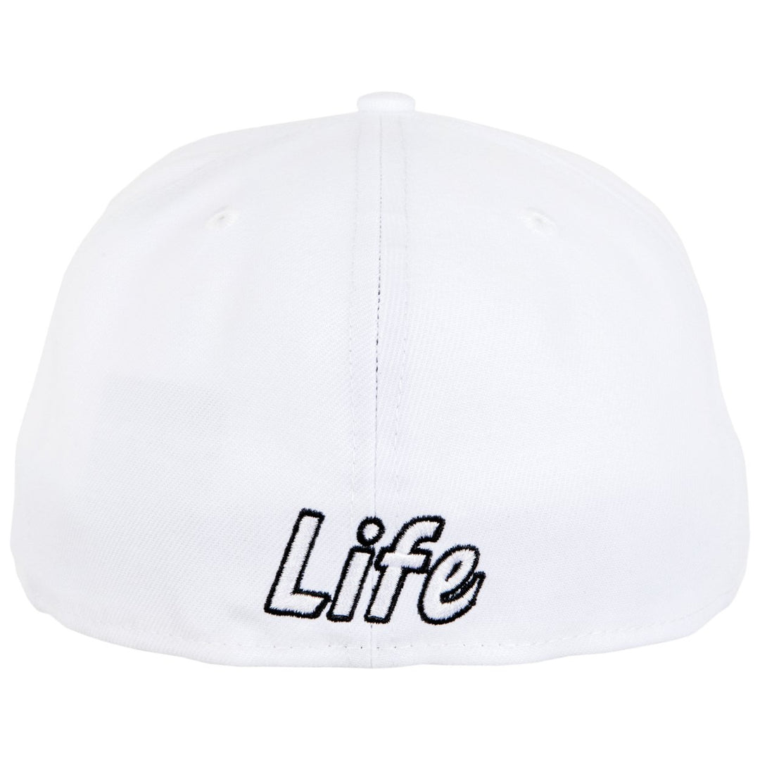 White Lantern Color Block Era 59Fifty Fitted Hat Image 3