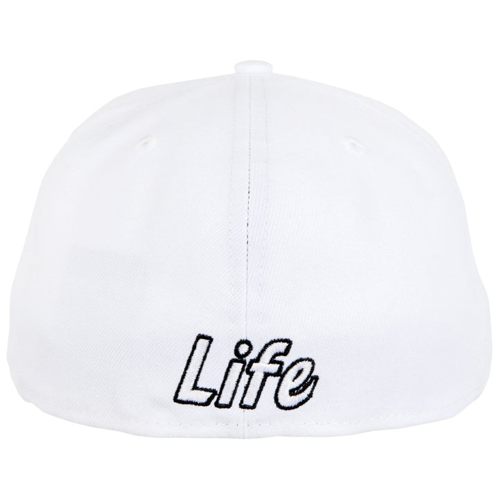 White Lantern Color Block Era 59Fifty Fitted Hat Image 3