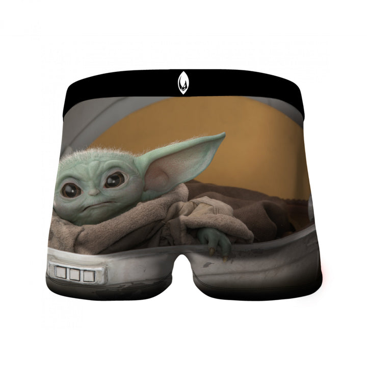 Star Wars The Child Mandalorian Cradle Crazy Boxer Briefs Image 2