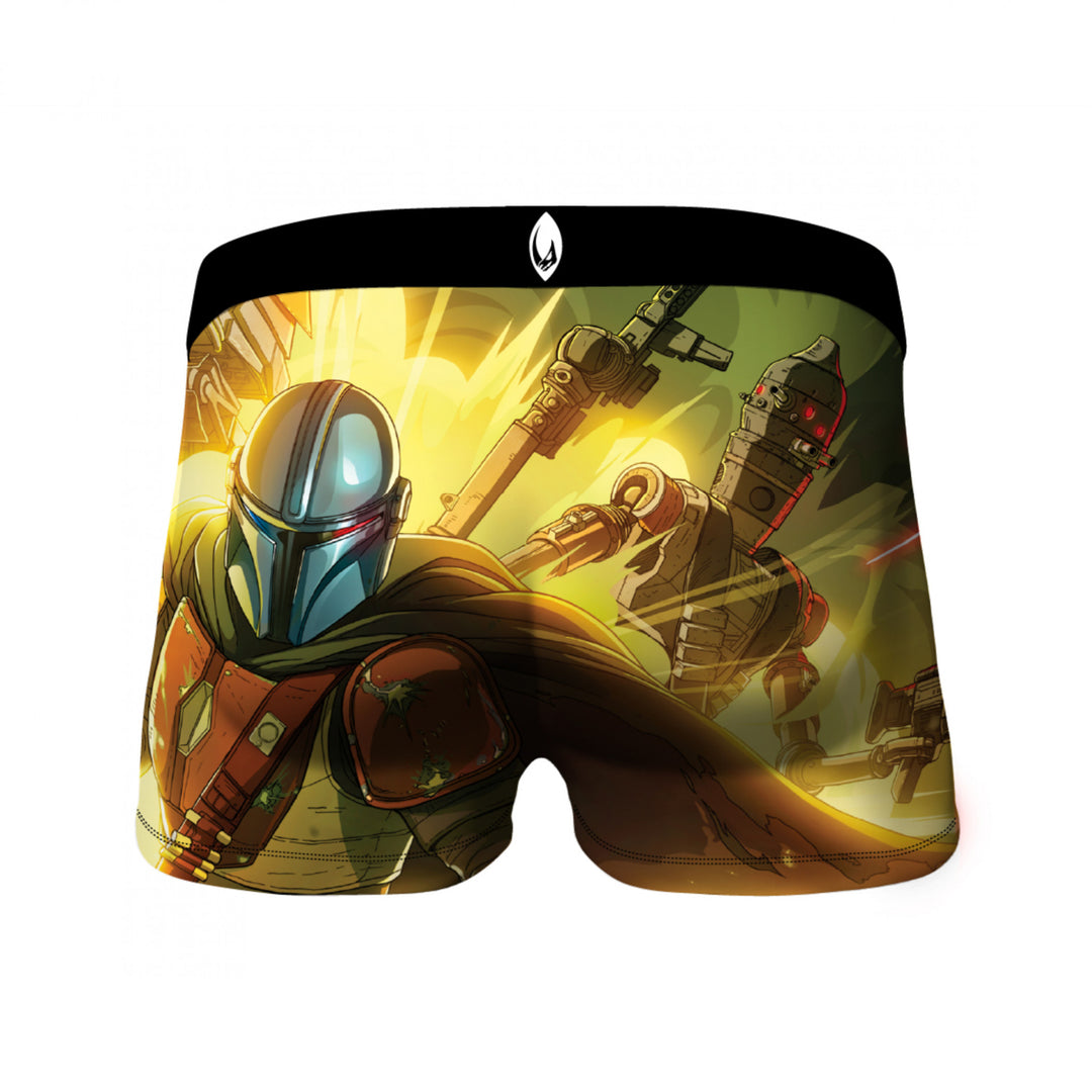 Star Wars The Mandalorian IG-11 Fight Crazy Boxer Briefs Image 2
