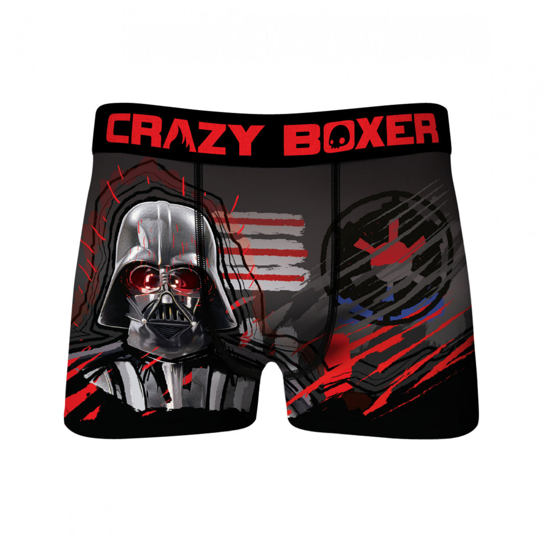 Star Wars Darth Vader Empire Symbol Mens Crazy Boxer Briefs Image 1