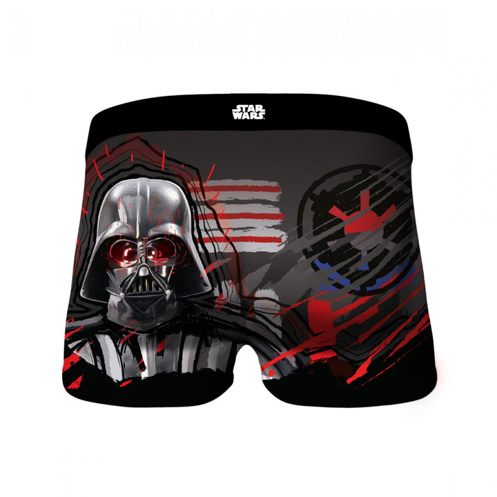 Star Wars Darth Vader and Millennium Falcon 2-Pack of Mens Crazy Boxer Briefs Image 3