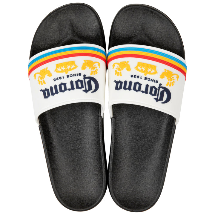 Corona Extra Logo Black Sandal Slides Image 1