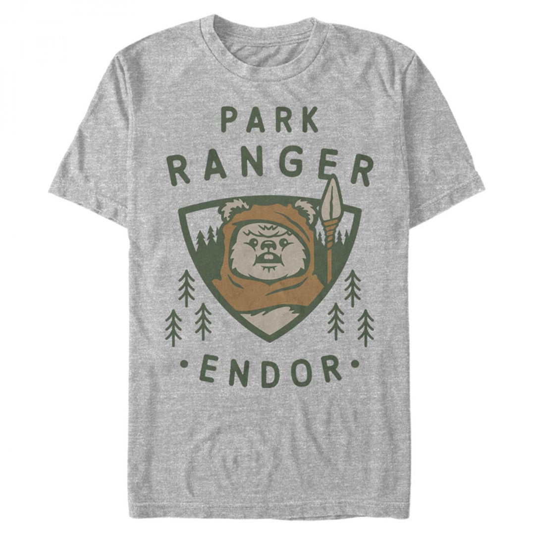 Star Wars Ewok Endor Park Ranger T-Shirt Image 1