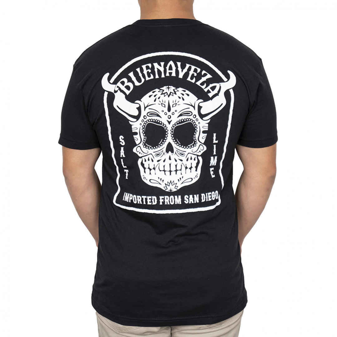 Stone Brewery Buenaveza Front and Back Print T-Shirt Image 1