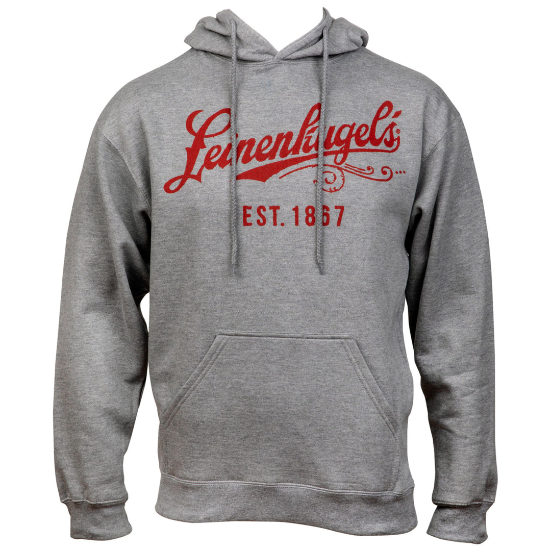 Leinenkugel Beer Logo Grey Hoodie Image 1