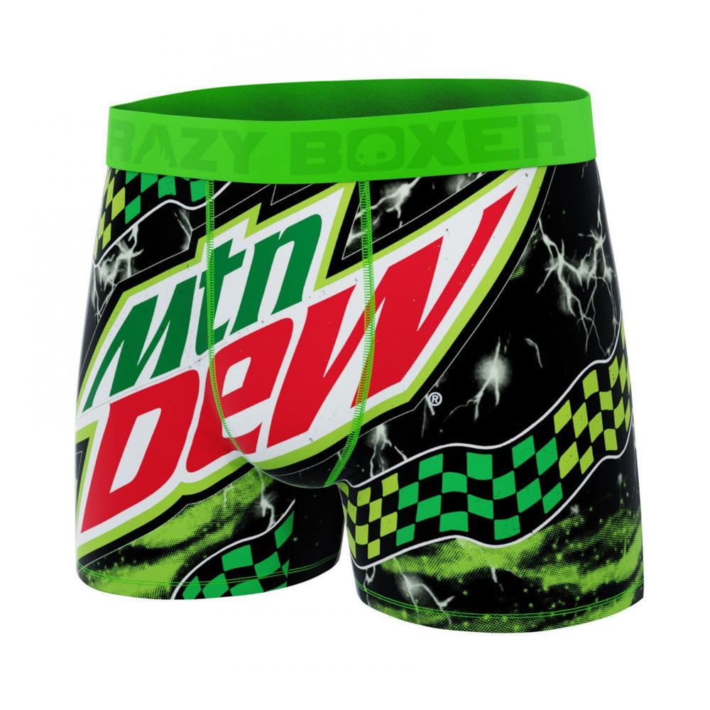 Crazy Boxers Mountain Dew Brand Boxer Briefs Image 2