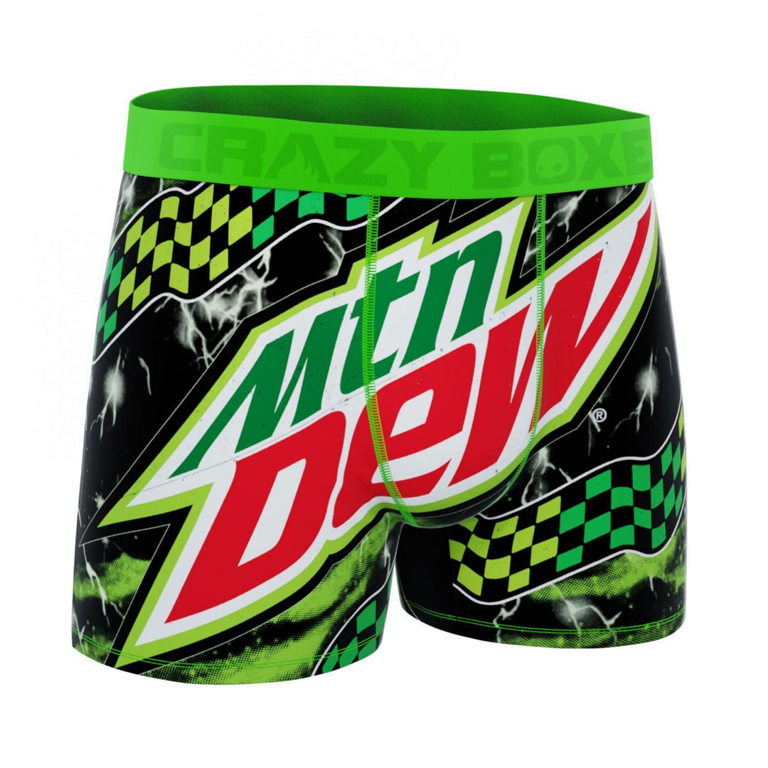 Crazy Boxers Mountain Dew Brand Boxer Briefs Image 4