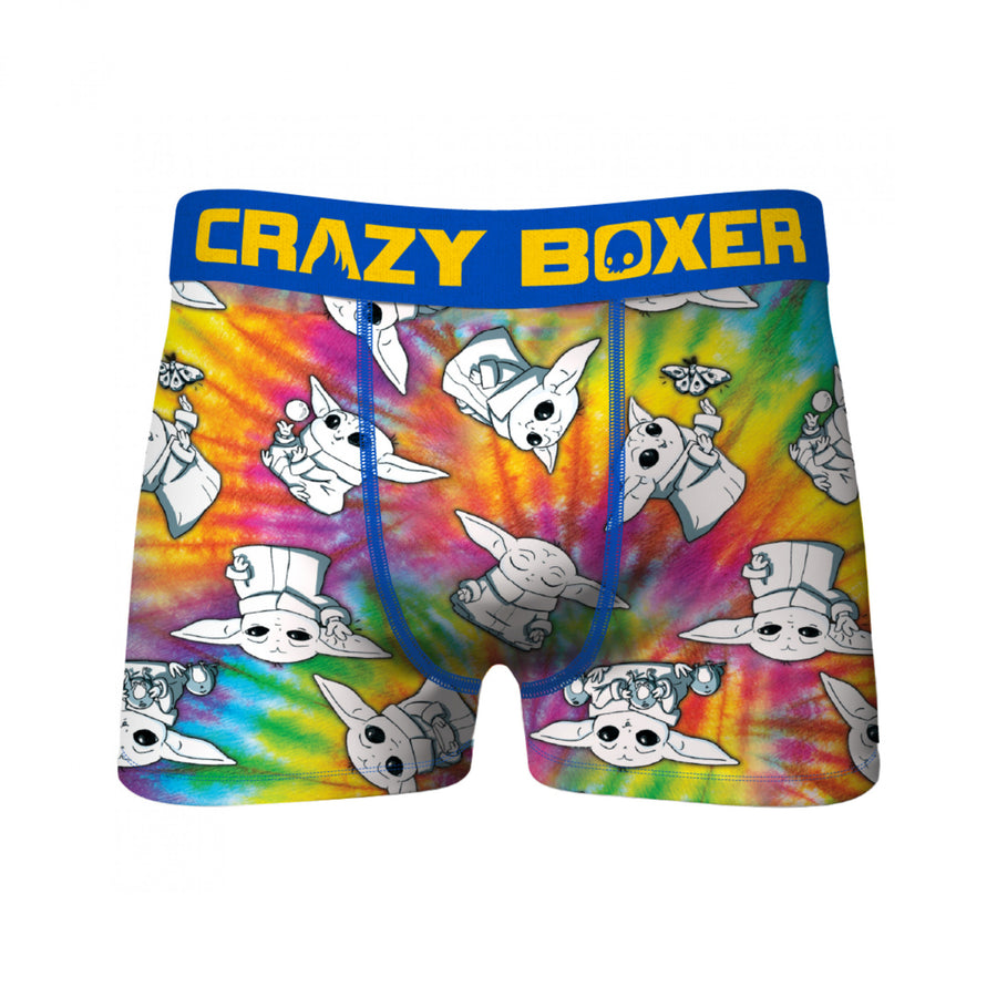 Crazy Boxers Star Wars The Child Tye Dye Boxer Briefs Image 1