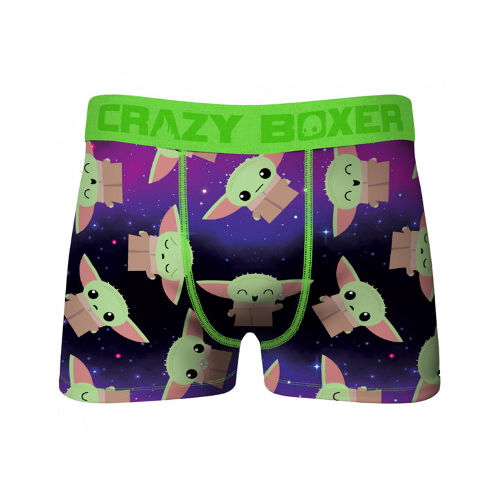 Crazy Boxers Star Wars The Child All Over Print Boxer Briefs Image 1