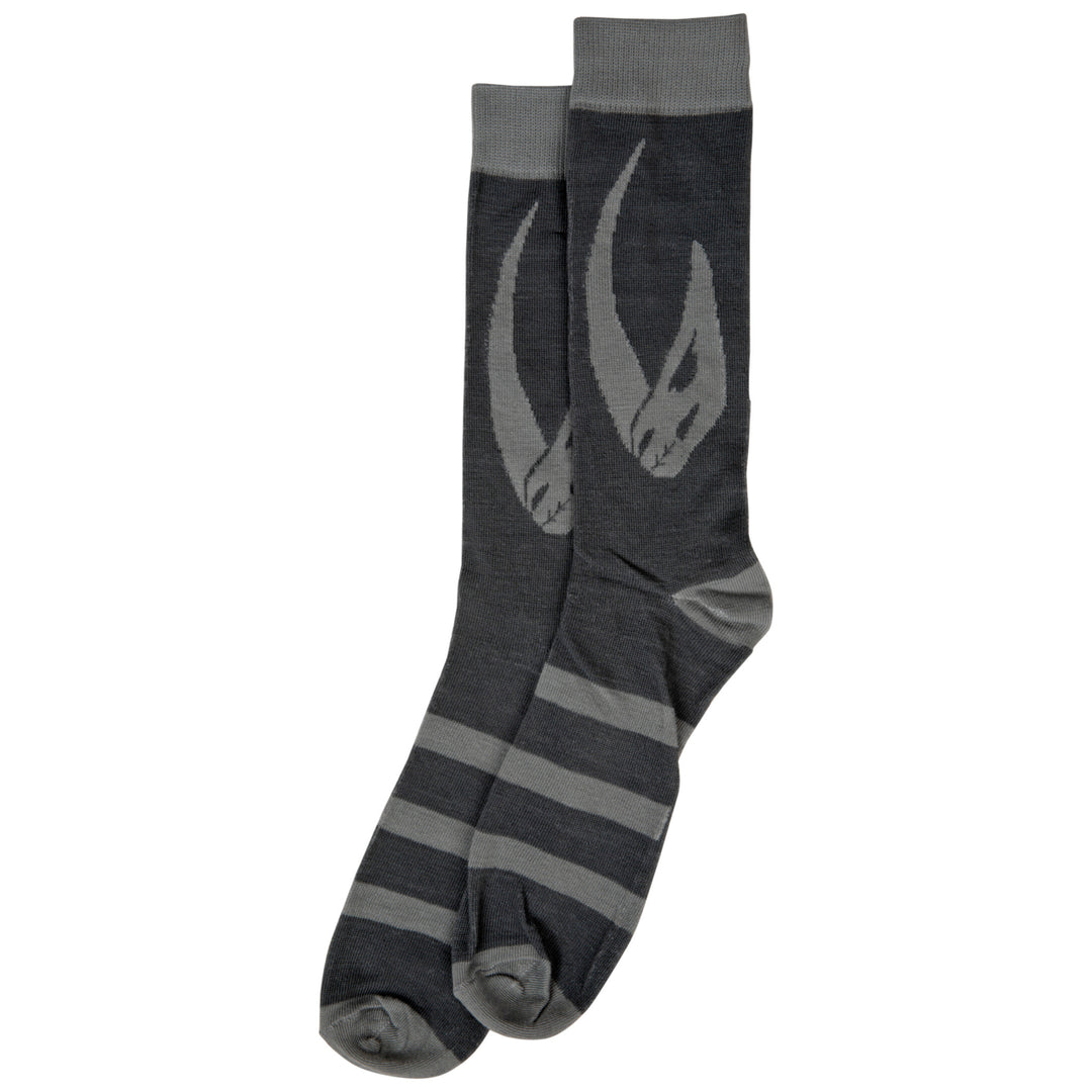 Star Wars The Mandalorian Mudhorn Crest Crew Socks Image 3