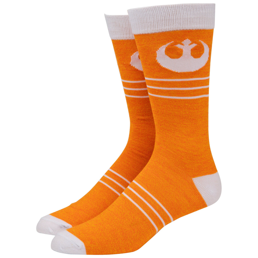 Star Wars Rebel Fighter Logo Crew Socks Image 1