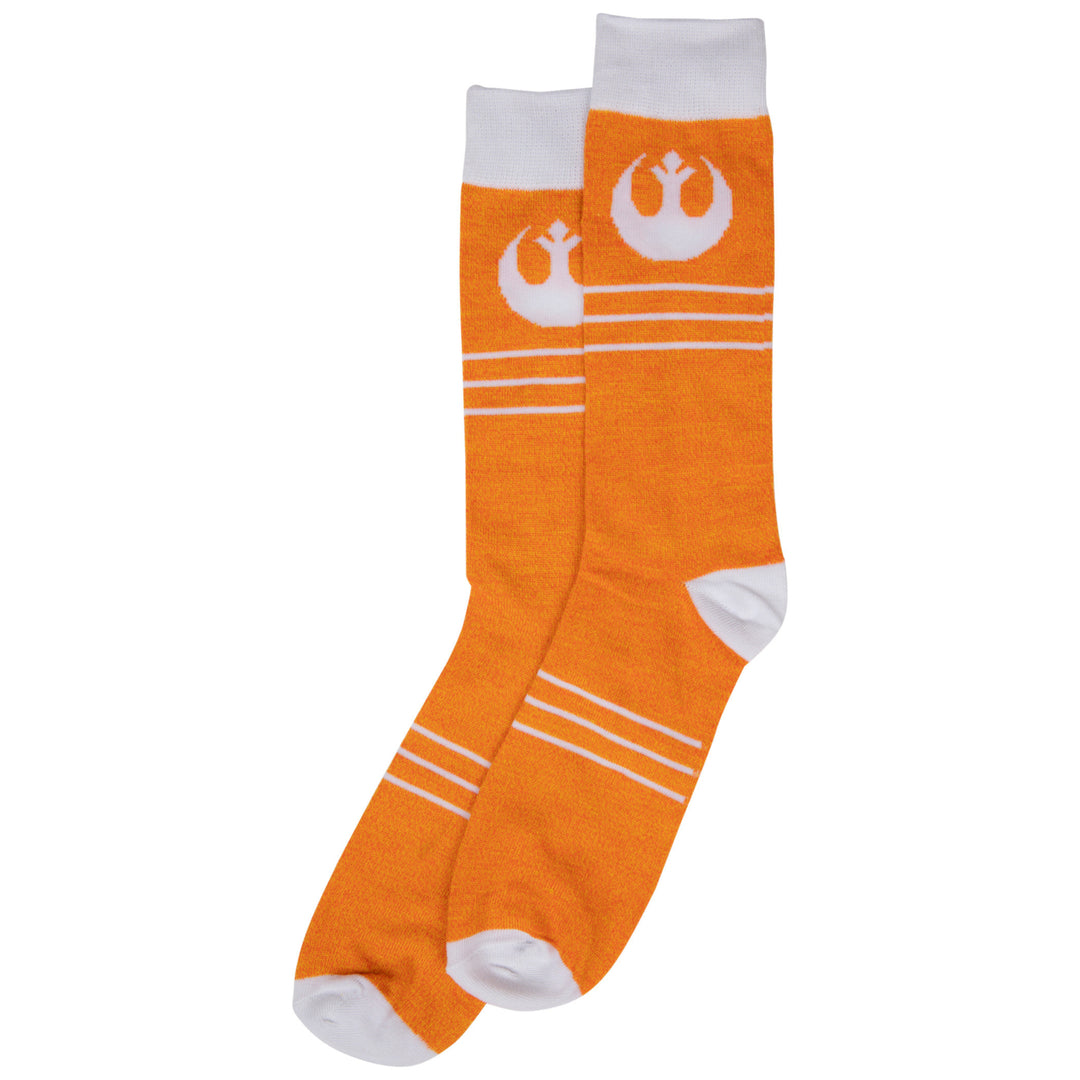 Star Wars Rebel Fighter Logo Crew Socks Image 3