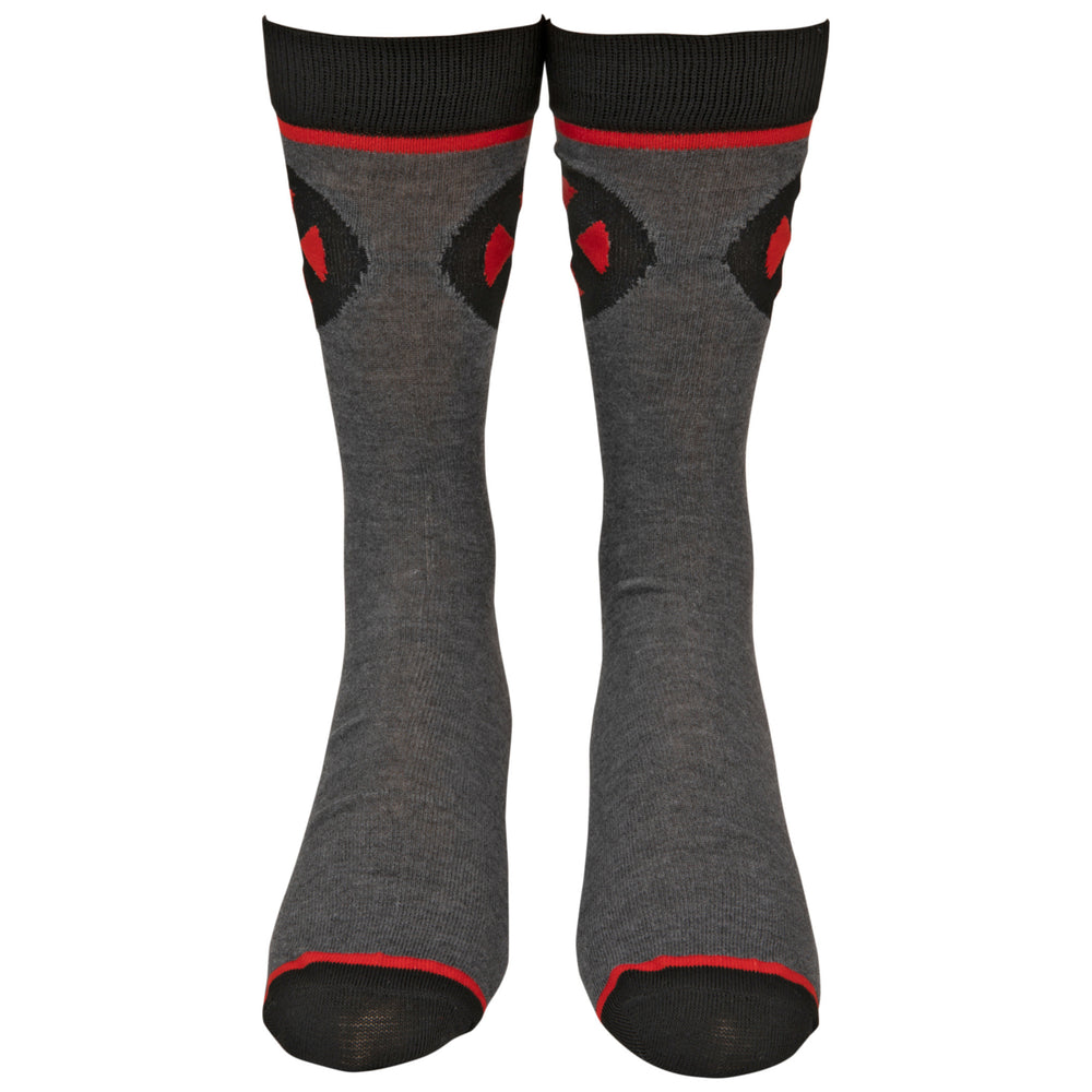 Marvel X-Men Symbol Crew Socks Image 2