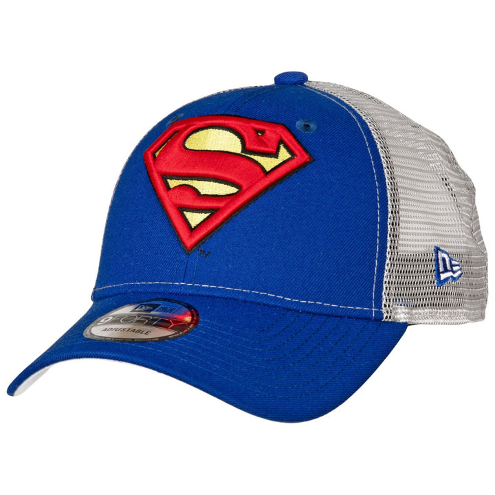 Superman Symbol Trucker Era 9Forty Adjustable Hat Image 1