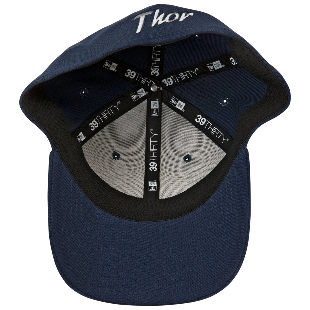 Thor Mjolnir Symbol Color Block Era 39Thirty Fitted Hat Image 4