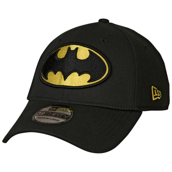 Batman Classic Symbol Color Block Era 39Thirty Fitted Hat Image 1