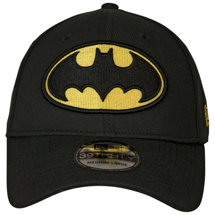 Batman Classic Symbol Color Block Era 39Thirty Fitted Hat Image 2