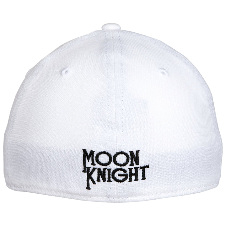 Moon Knight Gold with Outline Symbol Era 39Thirty Fitted Hat Image 3