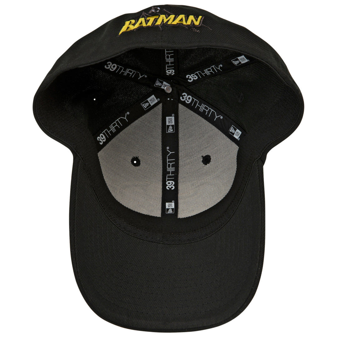 Batman Classic Symbol Color Block Era 39Thirty Fitted Hat Image 4