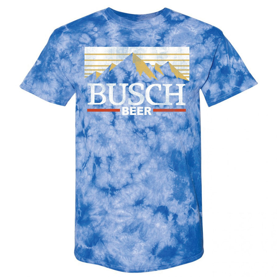 Busch Mountain Logo Tie Dye T-Shirt Image 1